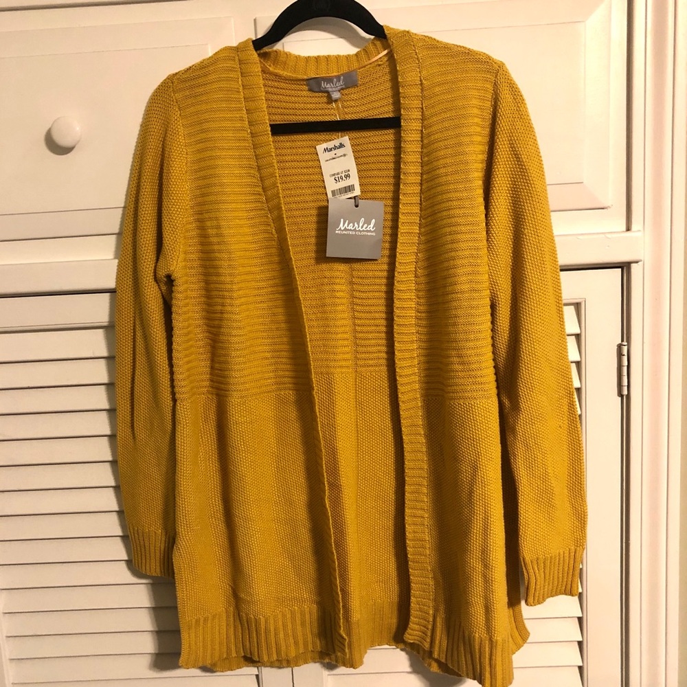 Caramel Gold Cardigan